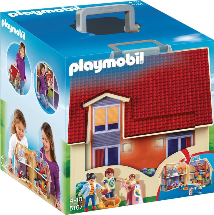 Playmobil Mitnehm-Puppenhaus (5167, Playmobil Dollhouse)
