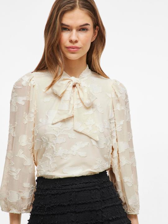 Actual product image Vila Tie Neck Oberteil mit 3/4-Ärmeln (M)