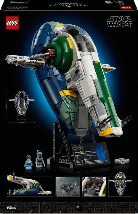 Image du produit LEGO 75409 Jango Fetts Sternenschiff der Firespray-Klasse (75409, LEGO Star Wars)