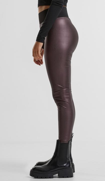 Produktbild Urban Classics Ladies Synthetic Leather High Waist Leggings (4XL)