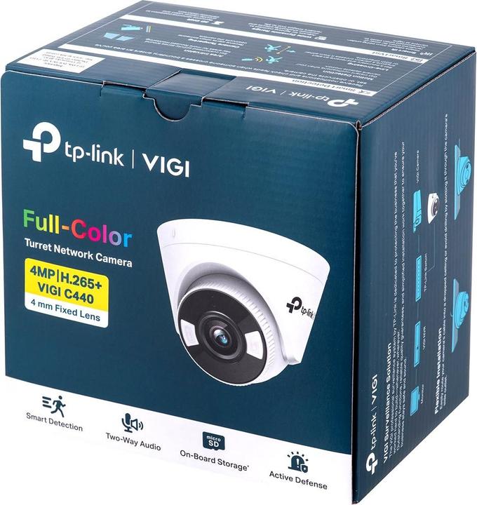 Produktbild TP-Link 4MP Full-Color Turret Network CameraSPEC (2560 x 1440 Pixels)