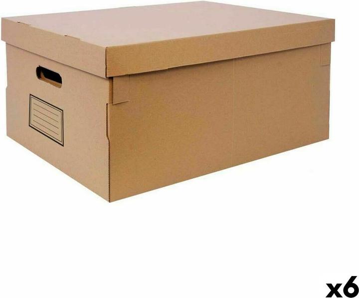 Soler Hispania Scatola con coperchio Confortime in cartone 45 x 35 x 20 cm (6 pezzi) (45 x 35 x 20 cm)
