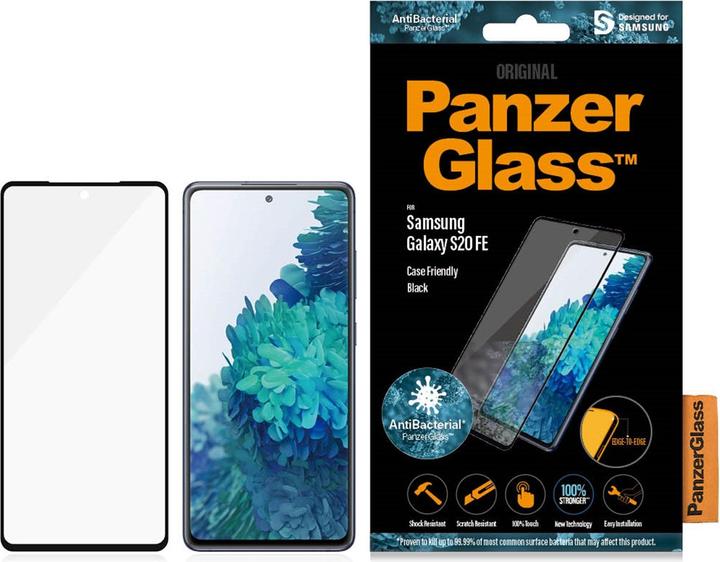 Actual product image PanzerGlass Case Friendly (1 Piece, Samsung Galaxy S20 FE, Samsung Galaxy S20 FE 5G)
