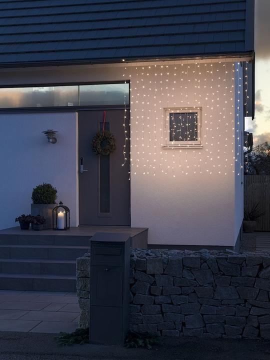Produktbild Konstsmide LED-Lichtervorhang Eisregen 320 LED, 2 m (0.02 m)