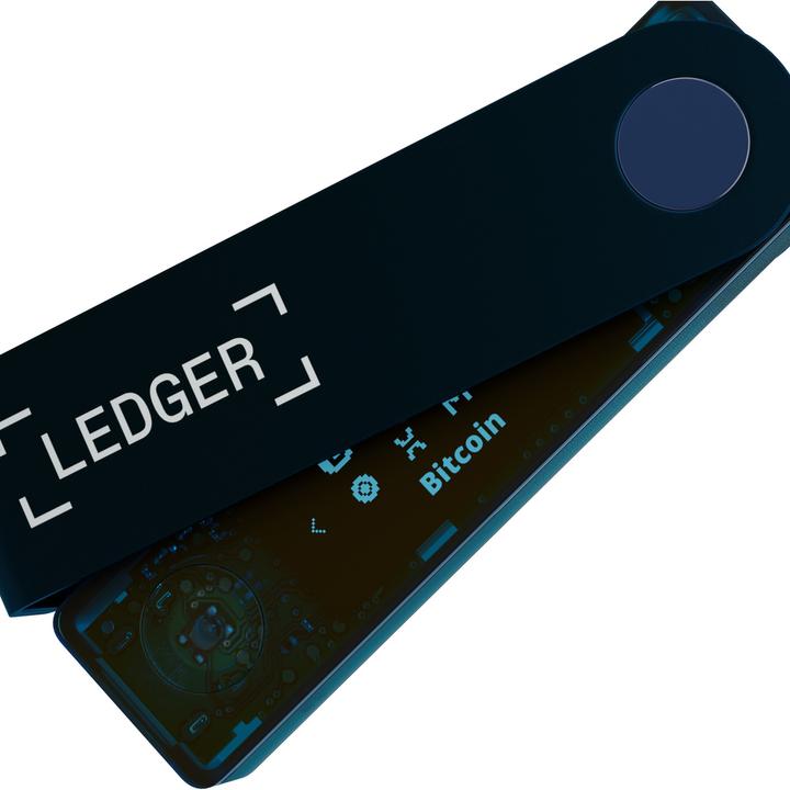 Produktbild Ledger Nano X - Sapphire Blue (Bitcoin, Ethereum Classic, Weitere)