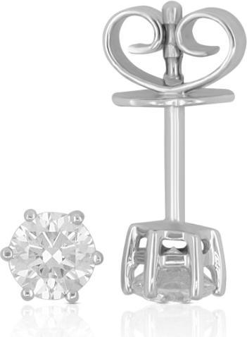Image du produit Muau Boucles d'oreilles (Or blanc 750)