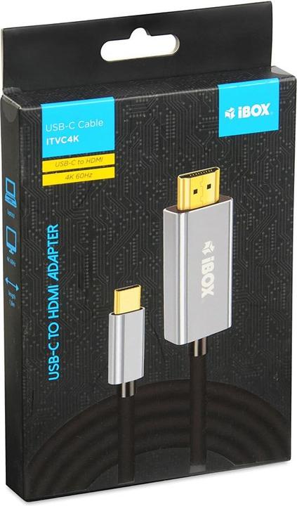 Immagine prodotto iBox Cavo USB TYP-C do HDMI ITVC4K (1.80 m)