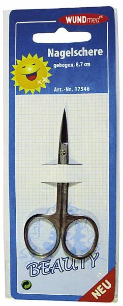Actual product image Magni Nail scissors curved 8.7cm