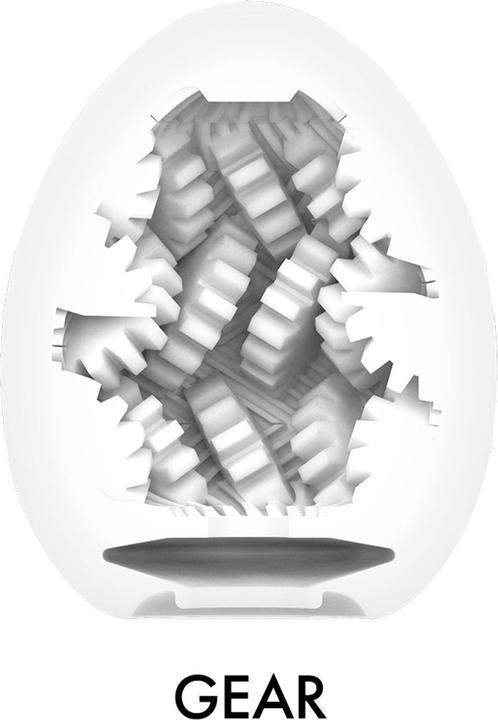 Actual product image Tenga EGG Gear Hard Boiled