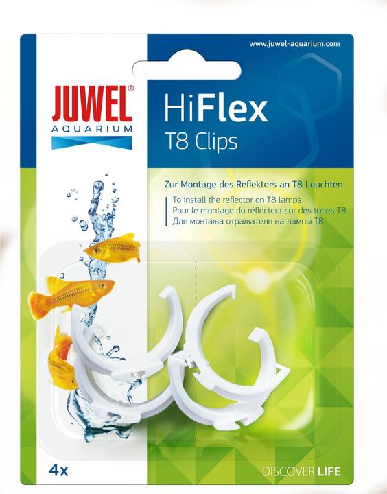 Actual product image Juwel Aquarium HiFlex Clips T8