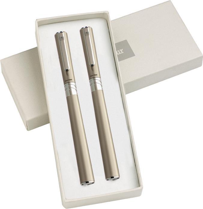 Immagine prodotto Oberthur Set di stilografiche Electra M + biro, Champagne (Champagne)