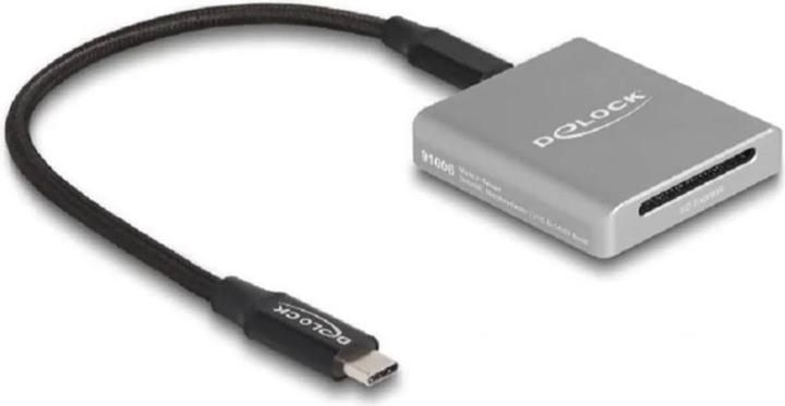 Delock Card Reader External USB-C for SD Express memory cards (USB 3.2 Gen 2)