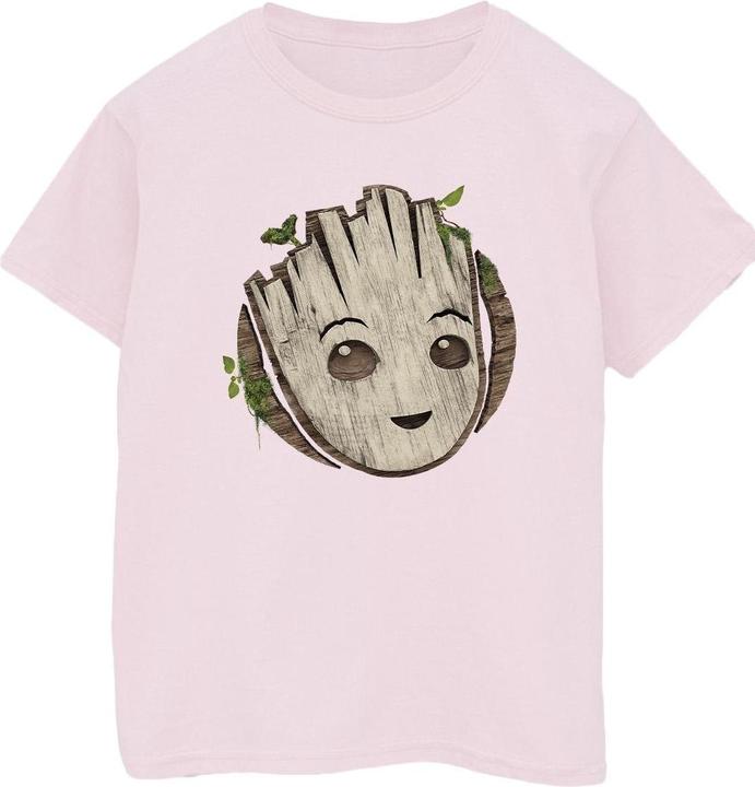 Produktbild I Am Groot Wooden Head TShirt (S)