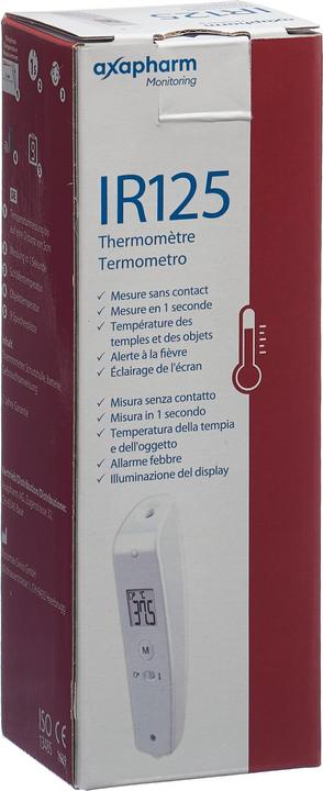 Image du produit Axapharm Monitoring thermomètre IR125 (Sans contact)