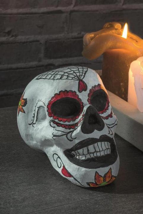 Produktbild Décopatch Papp-Totenkopf 15,5x10,5x12cm