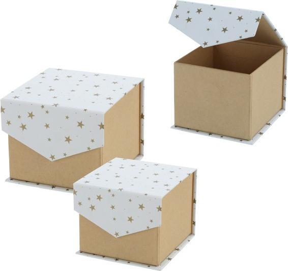 Actual product image False Box set stars set of 2 (Wrapping paper, 2 x)