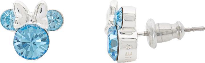 Actual product image NoName MINNIE - Clous d'Oreilles Anniversaire en Laiton Plaqué - Mars (Sterling Silver)