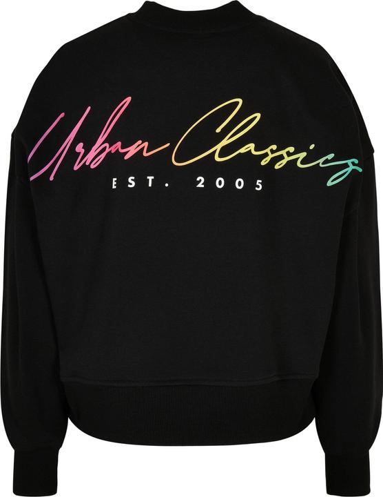 Produktbild Urban Classics Ladies Oversized Rainbow Crewneck (XL)