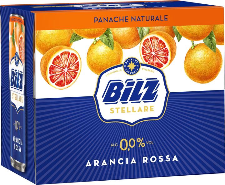 Actual product image Bilz Stellar Arancia Rossa (6 x 33 cl)