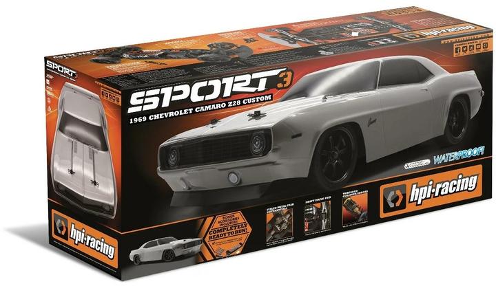 Image du produit HPI SPORT 3 1969 Chevrolet Camaro Z28 Custom RTR (RTR Prêt à fonctionner)