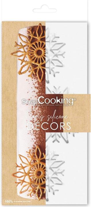 Image du produit ScrapCooking Moule à gâteaux pour topper Noël Flocons de neige