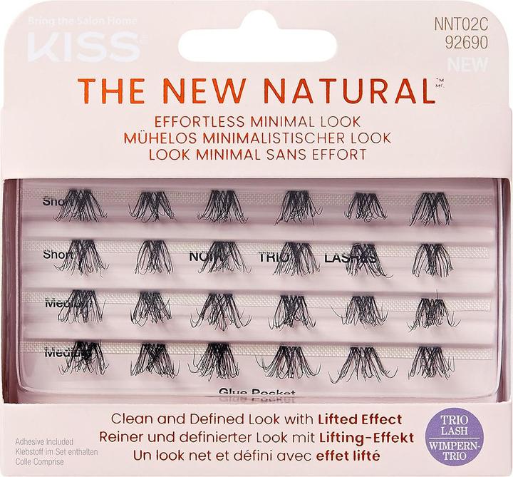 KISS The New Natural Trio 02 (Künstliche Wimpern)