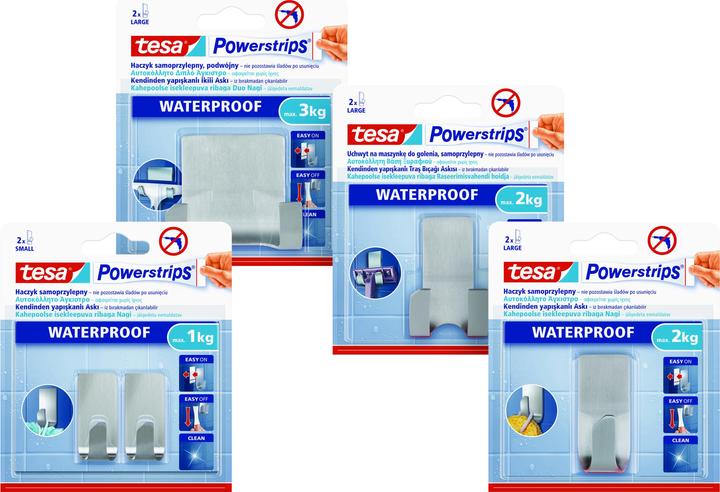 Produktbild tesa Powerstrips Waterproof Haken ZOOM