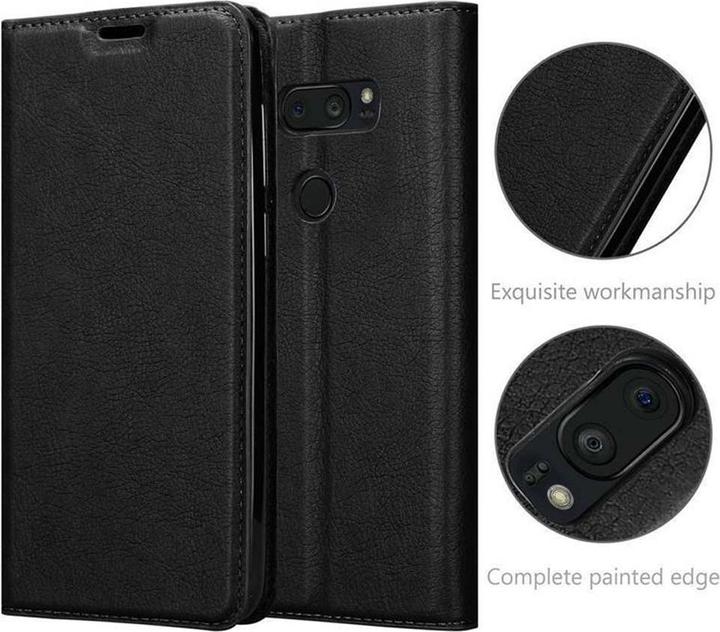 Actual product image Cadorabo Book Invisible Magnet Cover (LG V35 ThinQ)