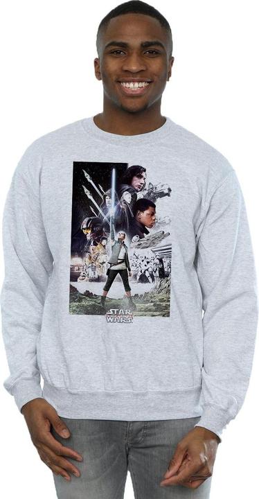 Produktbild Star Wars The Last Jedi Character Poster Sweatshirt (L)