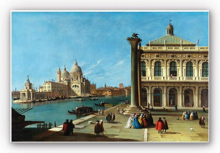 Image du produit Trenddeko Canaletto - L'entrée du Grand Canal (100 x 70 cm)