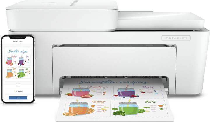 Actual product image HP DeskJet Plus 4110 (Ink, Colour)