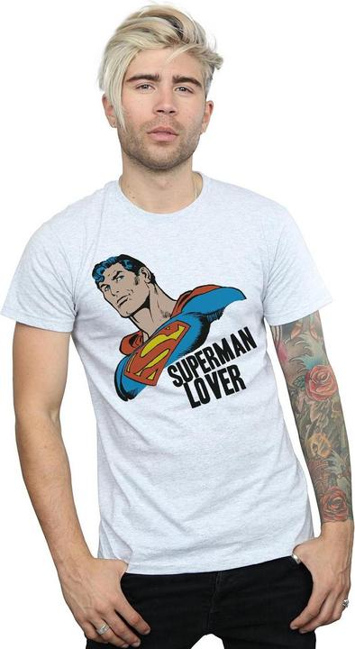 Actual product image Mens Superman Lover T-Shirt (XXL)