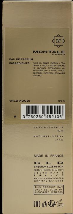 Produktbild Montale Wild Aoud by (Eau de Parfum, 100 ml)