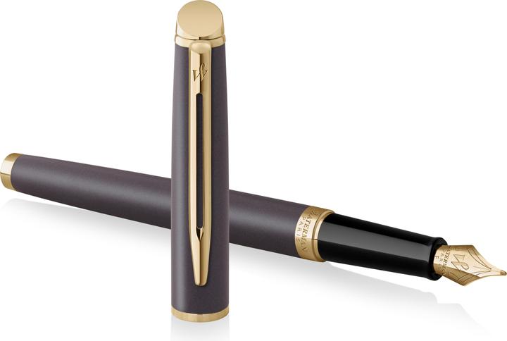 Actual product image Waterman Hémisphère Understated Edition - Füllfederhalter (Lava Black, 1 x)
