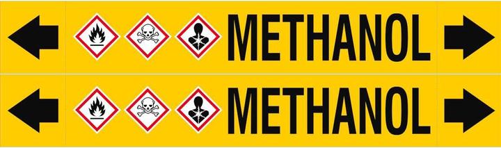 Produktbild Brady ASME - Rohrmarkierer - Methanol
