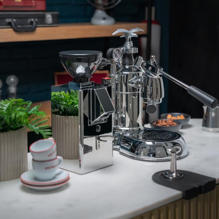 Produktbild La Pavoni LPLMLN01EU Kaffeemaschine mit Hebel, Stainless Steel