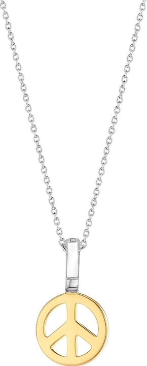 Immagine prodotto Ti Sento Milano Collana e pendente Peace placcato oro 6803SY (Argento 925, 45 cm)
