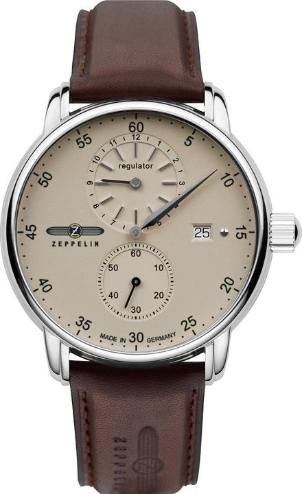 Produktbild Zeppelin 8622-5 New Captains Line Automatik 43mm 5ATM (Digitaluhr, 43 mm)