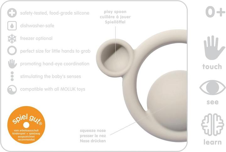 Immagine prodotto Moluk Anello di serraggio Nogi beige (MQ6)