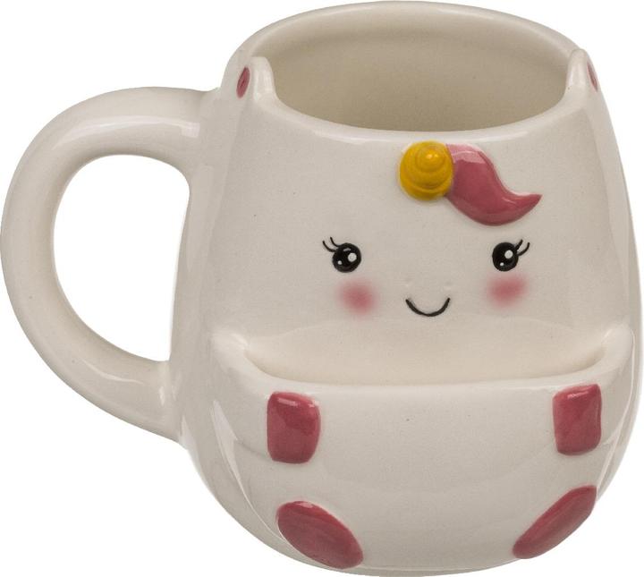 Immagine prodotto Ootb Bicchiere in ceramica con scomparto per biscotti (450 ml)
