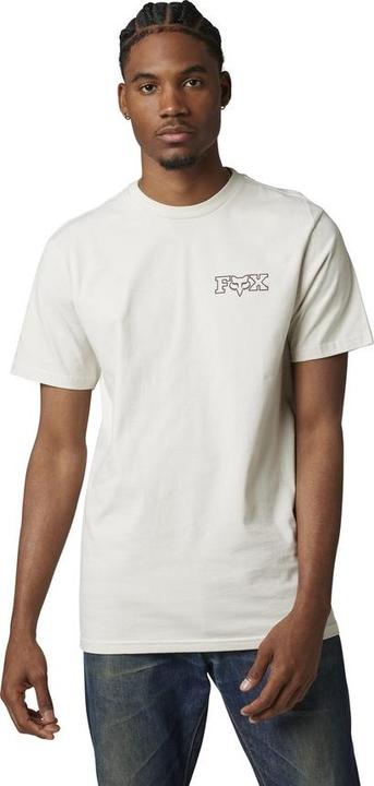 Actual product image Fox Tee 22 Out And About Ss Prem Vin Wht (M)