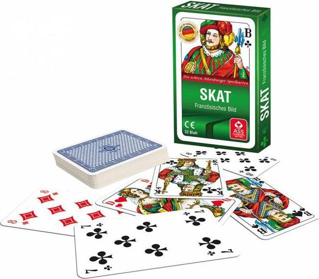 Produktbild ASS Altenburg 22570000 - Skat - Französisches Bild (Faltschachtel) (Deutsch, Französisch, Italienisch)