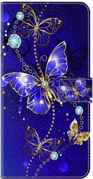 Immagine prodotto Cover-Discount Galaxy A15 - Custodia cover effetto 3D Butterfly blu (Samsung Galaxy A15)