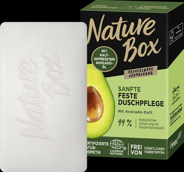 Actual product image Nature Box Gentle Solid Shower Care