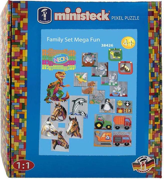 Actual product image Ministeck Family Set Mega Fun - XXL Box, 4000pcs.