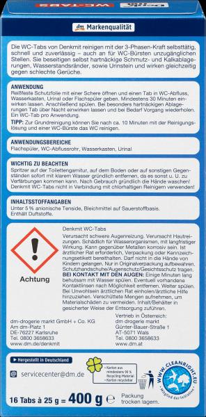 Produktbild dm Denkmit WC-Reiniger Tabs