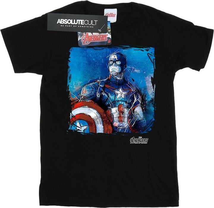 Captain America Art TShirt (L)