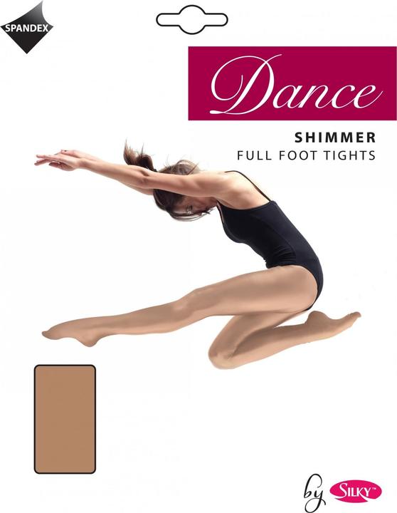 Image du produit Silky Collants de danse fille avec effet scintillant (140)