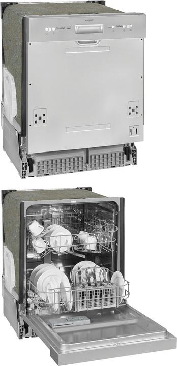 Actual product image Exquisit EGSP6012-EB-030E inox - Dishwasher