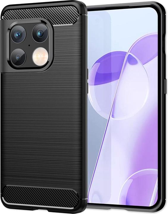 Actual product image Nalia Carbon look silicone shell (OnePlus 10 Pro)